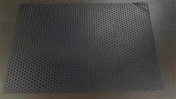 folha perfurada de alumínio AA1060 de 0.8mm, AA1100, AA3003 preto e branco